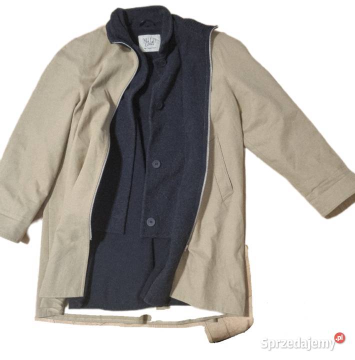 Świetny plaszcz palto kurtka bawelnawelna Milo Kurtki i płaszcze sprzedam