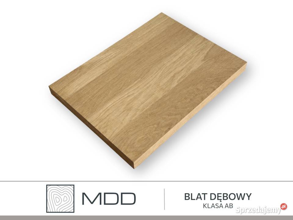 Blat drewniany dębowy klasa AB MDD Łabuńki Pierwsze