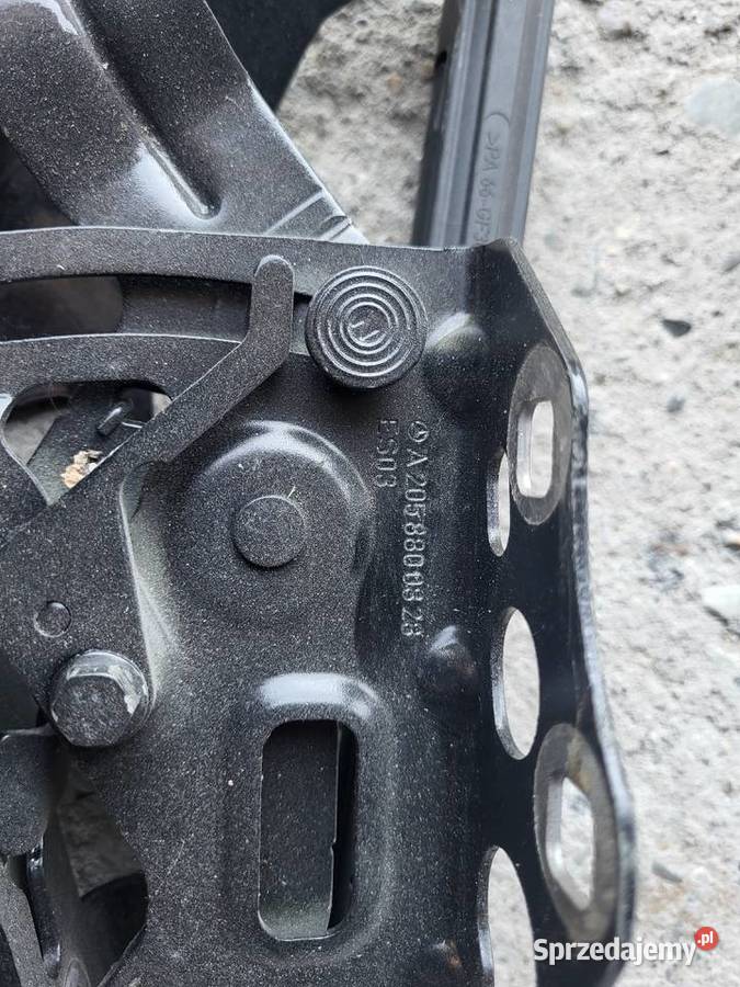 Zawiasy pokrywy maski silnika MercedesBenz w205 podkarpackie Rakszawa