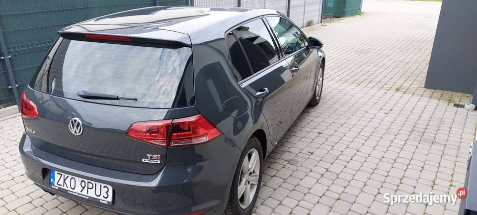 Volkswagen Golf VII VW 7 14Pb 150 2015r salon światła LED Koszalin