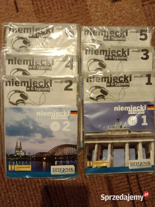Niemiecki kurs nauki na płytach CD Wrocław