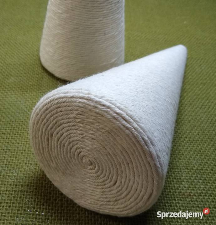 Stożek Styropianowy Baza Choinka Ozdoba Sznurek