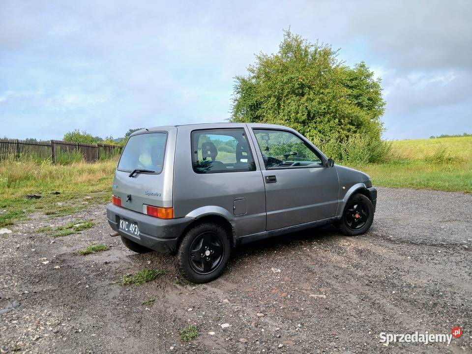 Fiat Cinquecento 900 1996r Czarne Blachy Kraków