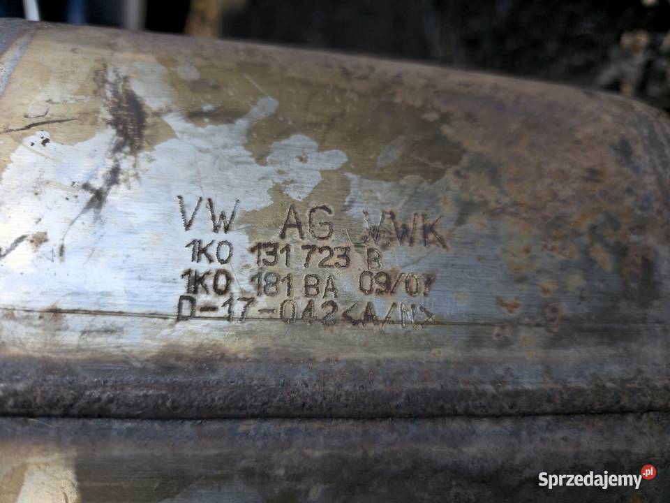 Skoda Octavia 2 Rs Filtr DPF 1K0131723B 1k0181BA