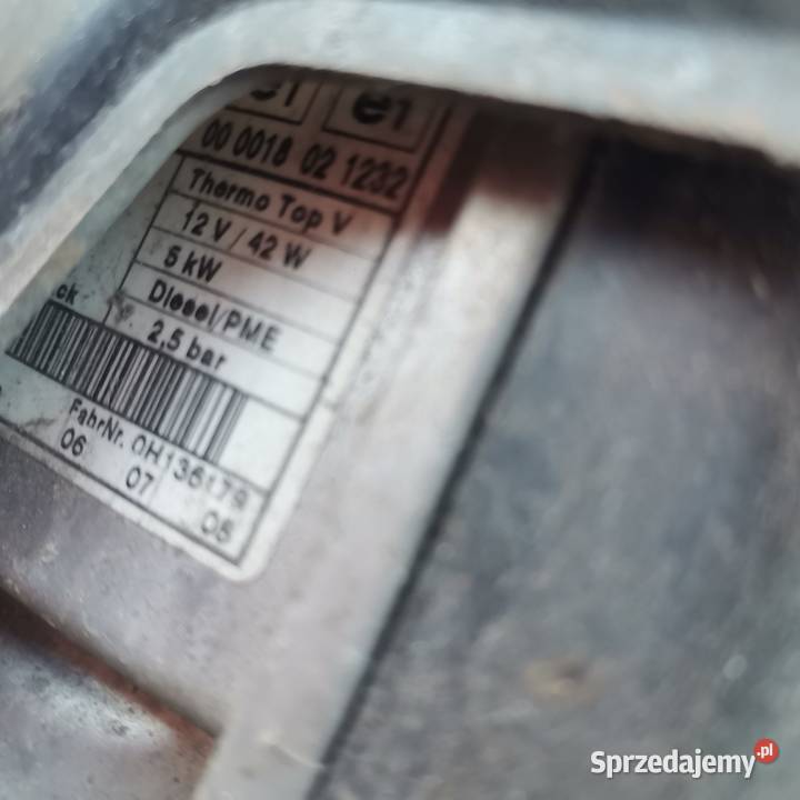 Webasto thermo top v 4D0 265 081L VW Audi Seat Gubin