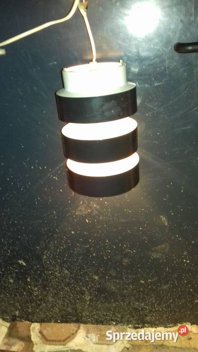 Retro lampa wiszaca z 1967 roku firmy Drupol Lubań
