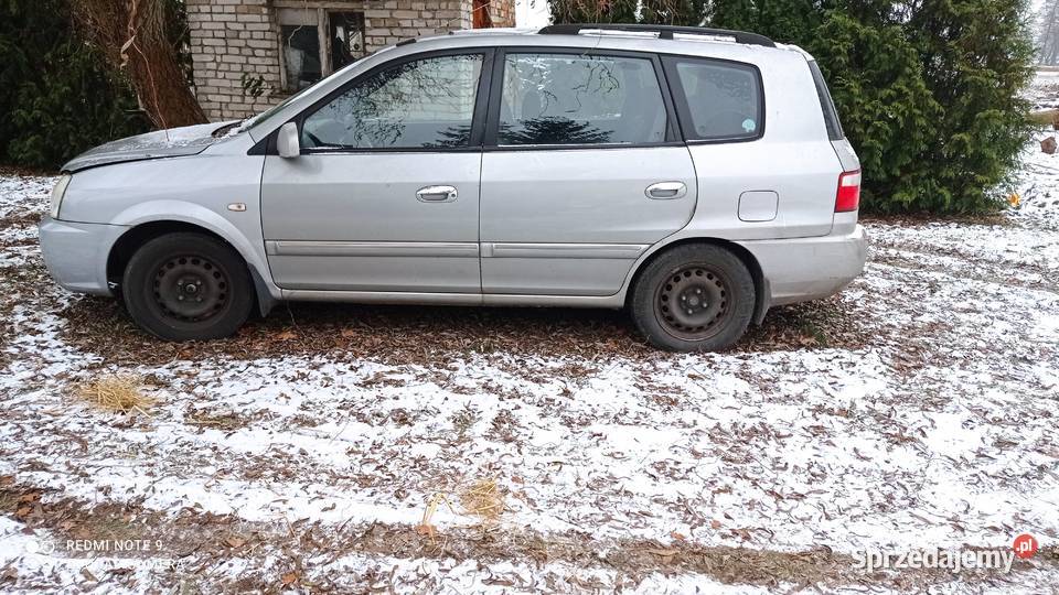 Sprzedam kia carens wszystkie części silnik do Strzelce Krajeńskie