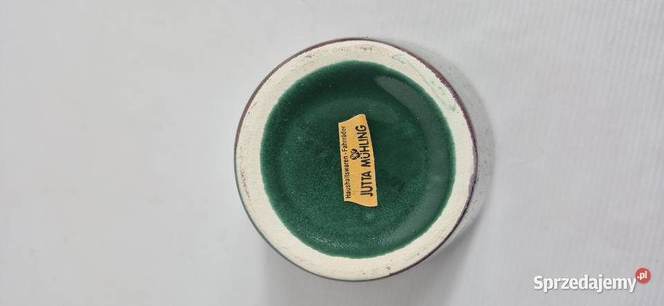 Designerski Wazon Ceramiczny Vintage MidCentury