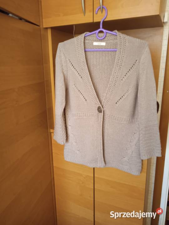 Sweter damski drugi 40 44 brązowy/beżowy małopolskie