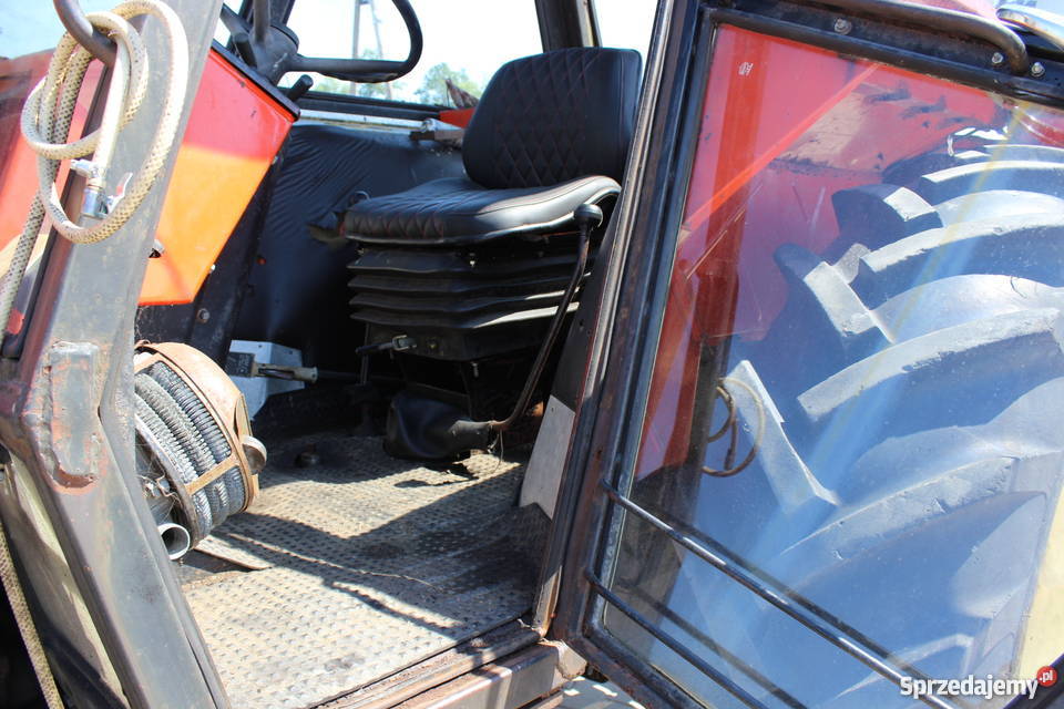 Ursus C385 Leśny traktor z płytą 1650mtg914 Ciągniki Sokoły