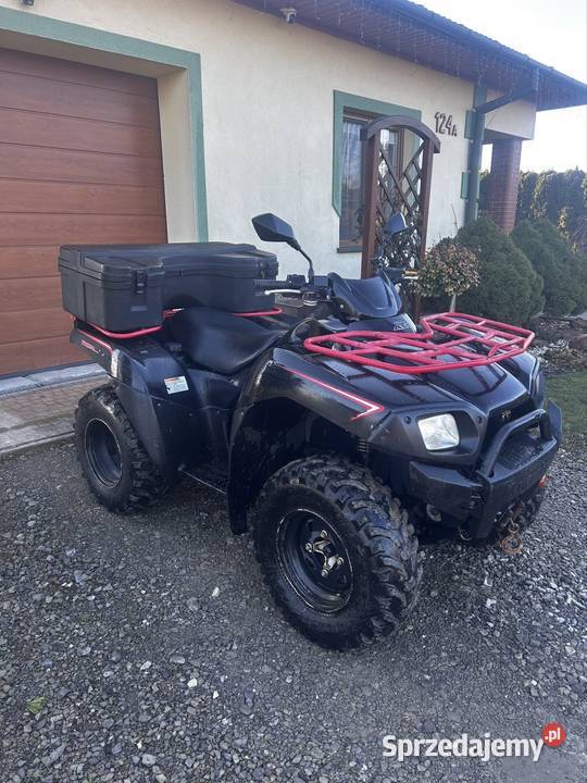 Kawasaki kvf650 4x4 wyciągarka hak Zasów sprzedam