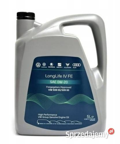 Olej VW 0W20 5L VW 508509 śląskie Sosnowiec