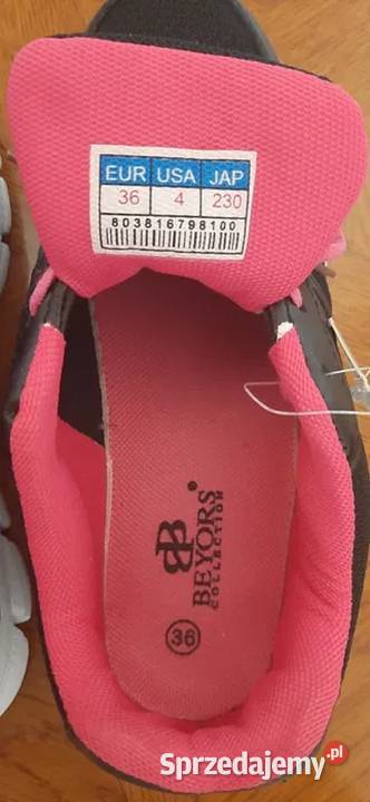 Buty damskie rozmiar 36 beyors collection sport Pruszków