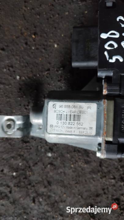 Podnośnik szyby Peugeot 508 prawy przód osobowe