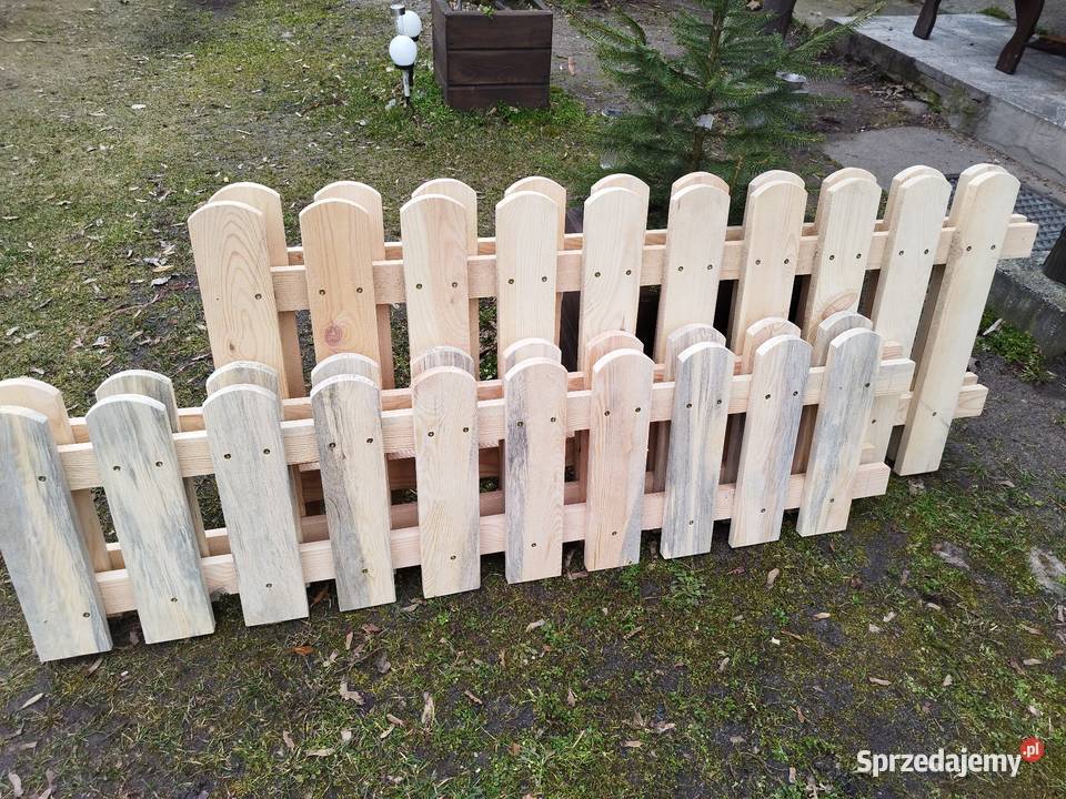 Płotek ogrodowy 40 i 60 Nowe Miasto Lubawskie sprzedam