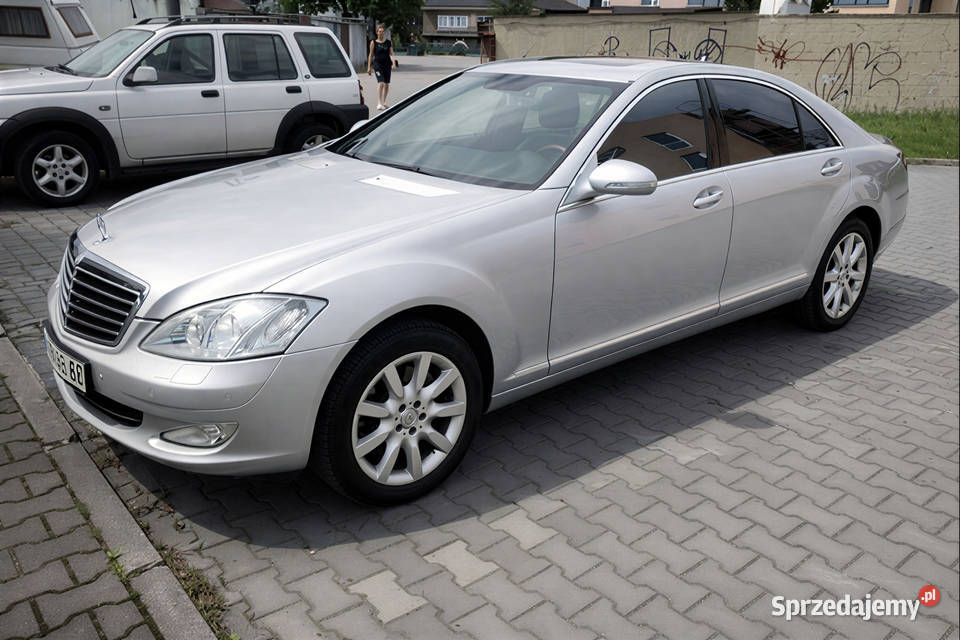 MercedesBenz Klasa S W221 55 2007 s550 long 220000km Klasa S Bolesławiec