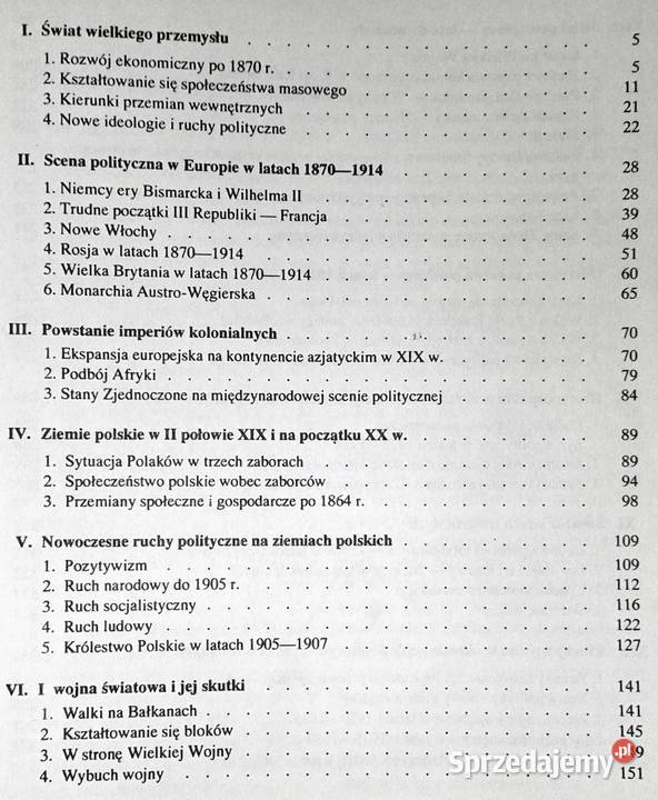 Historia 3 Dzieje nowożytne i najnowsze 18701939 Książki i Podręczniki Chełm
