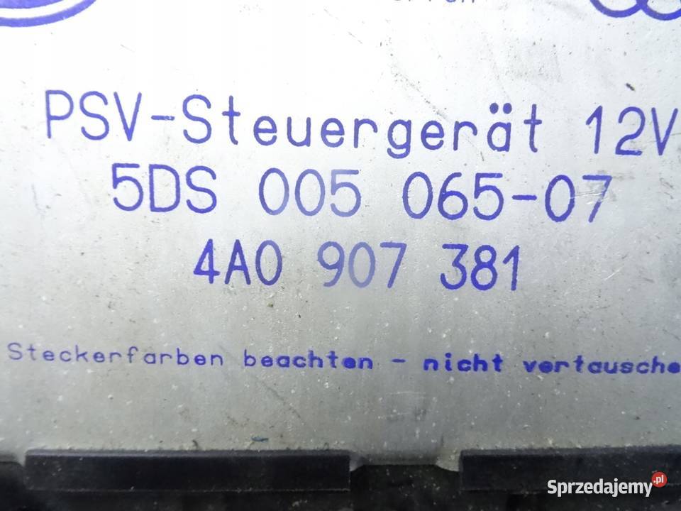 4A0907381 AUDI A6 A8 D2 MODUL STEROWNIK FOTELA Przemęt