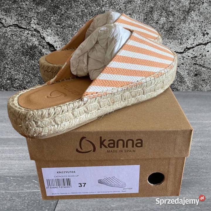 Damskie kapcie marki Kanna Nowe Bolesławiec