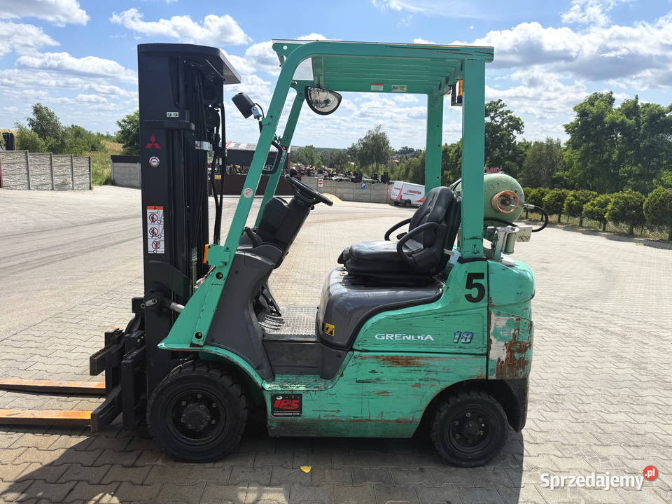 wózek widłowy MITSUBISHI FG18NT 470m Triplex