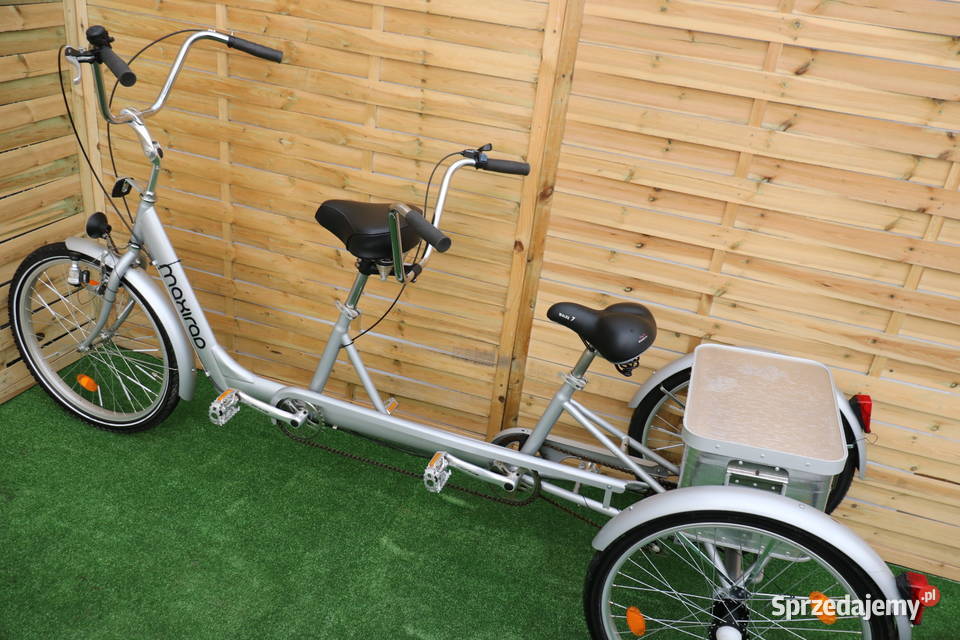 Trójkołowy tandem rehabilitacyjny Maxirad nowy