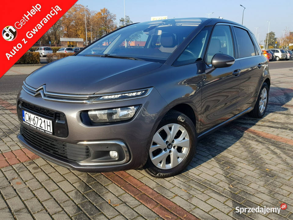 Citroen C4 Picasso 1.6 HDi Nawigacja Klimatronik Kamera Zarejestrowany Gwa…