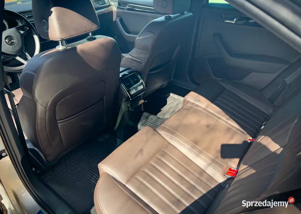 Skoda Superb III 2018 LK 20 TDI DSG skórzana tapicerka Radom