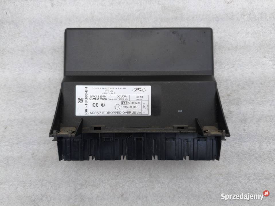 Sterownik Silnika Ford Fiesta MK6 14