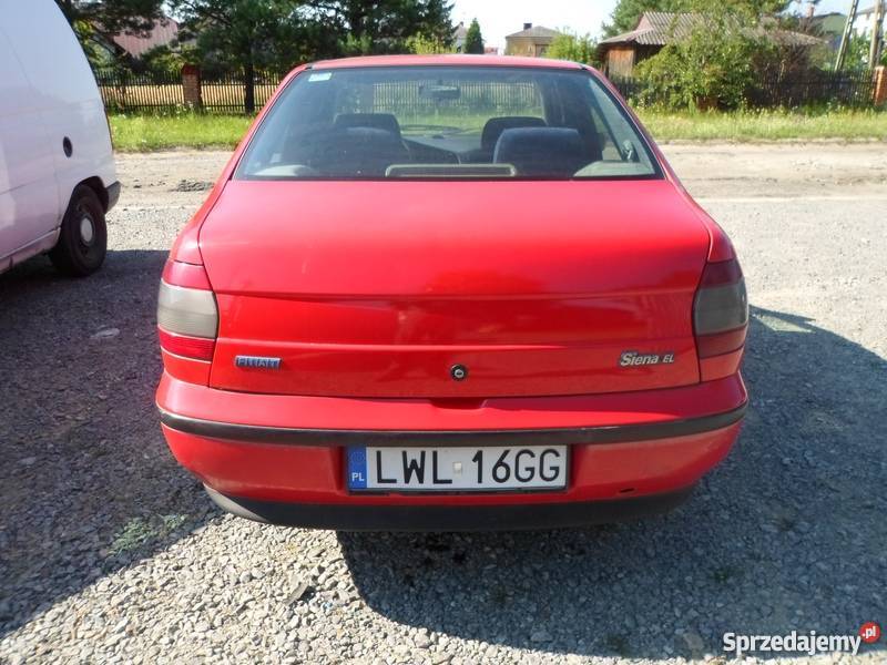 Fiat Siena 1.6 B+G 1998r. Włodawa Sprzedajemy.pl