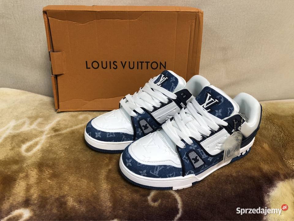 Buty louis vuitton trainer 3846 pudełko trampki mazowieckie Warszawa
