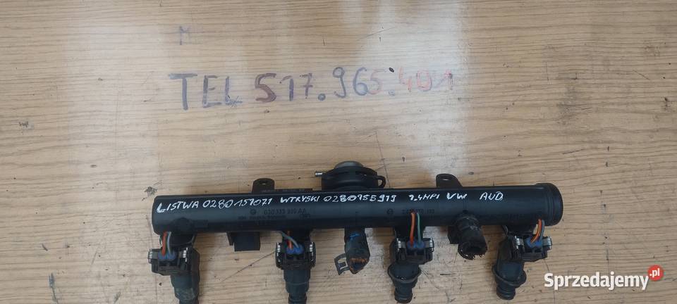 VW SEAT 14 8V listwa wtryskowa 0280151071 świętokrzyskie Kielce