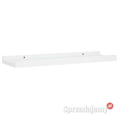 vidaXL Półki ścienne na zdjęcia 2 białe 40x9x3 Warszawa