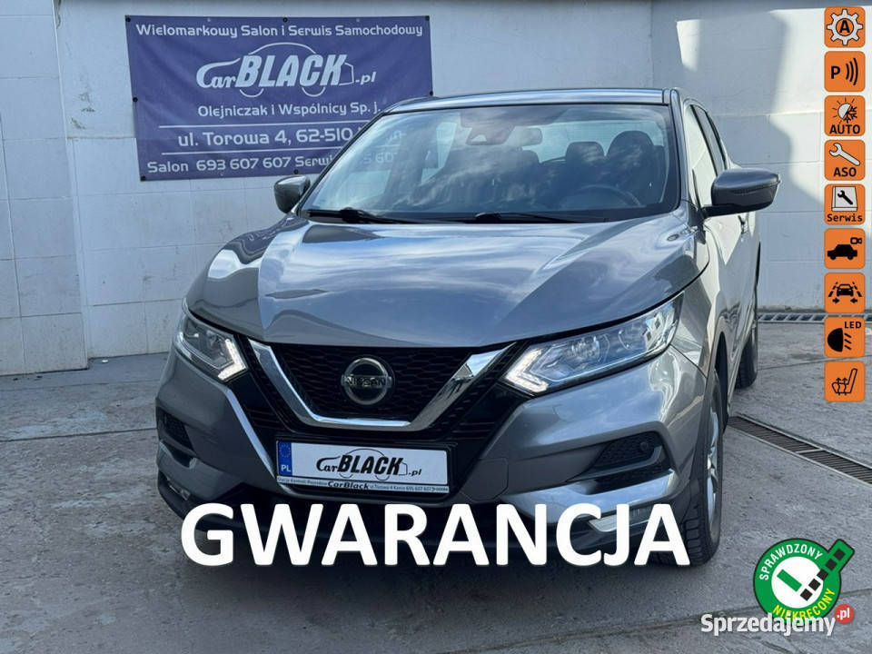 Nissan Qashqai PROMOCJA cenowa Pisemna Gwarancja system Start-Stop wielkopolskie Konin