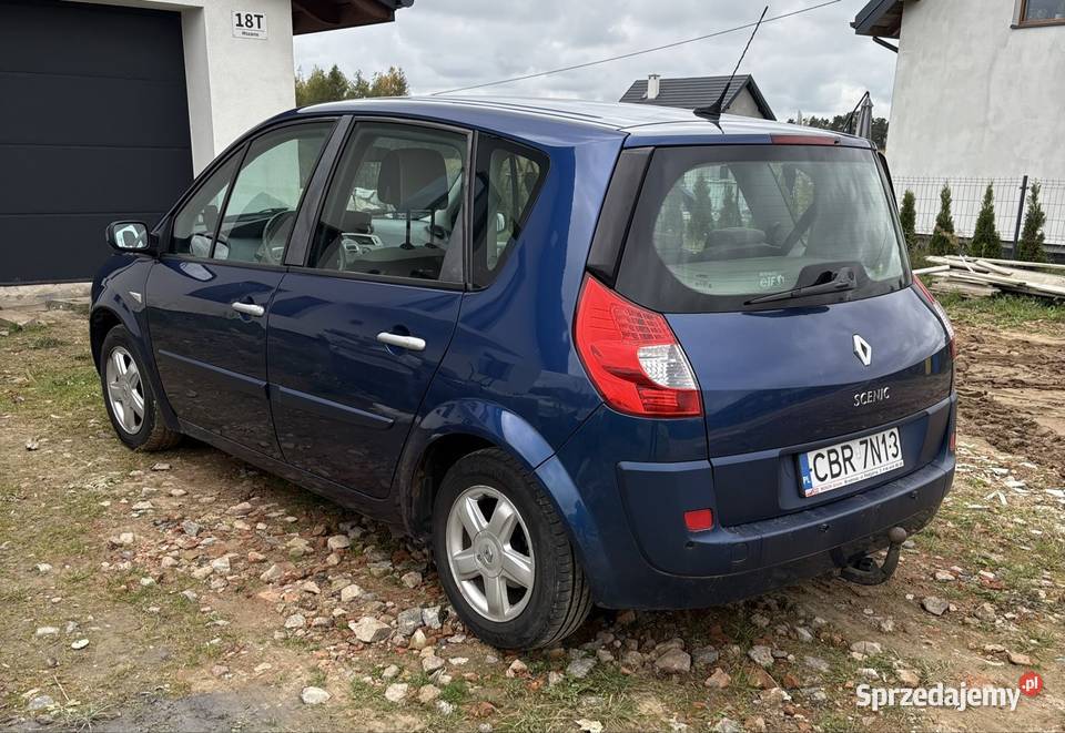 Renault Scenic II światła przeciwmgielne kujawsko-pomorskie Brodnica