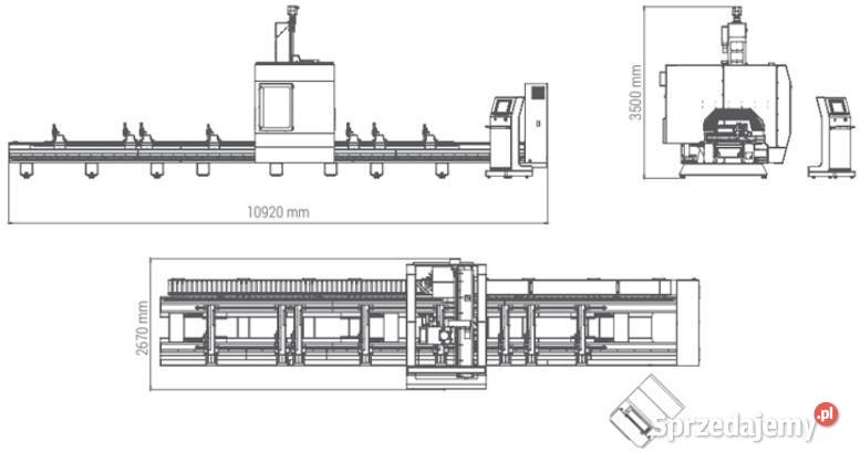 CENTRUM OBRÓBCZE CNC GARNET 4 osiowe ALU PCV Obodowo