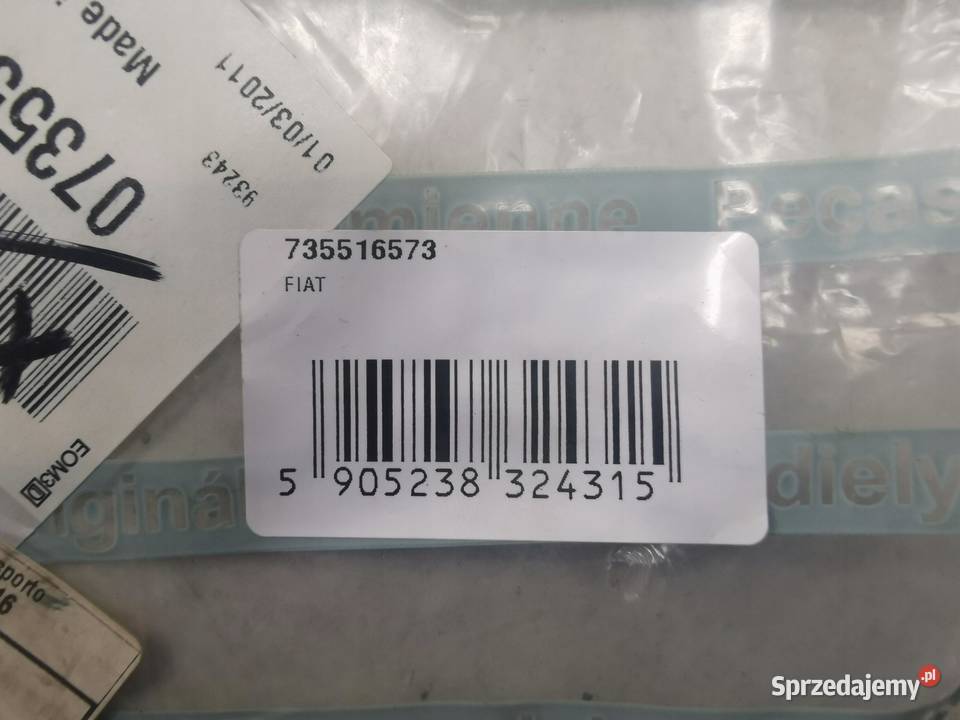 OBUDOWA LUSTERKA LEWA FIAT PANDA 2003 NOWA Osłony i zaślepki lubelskie