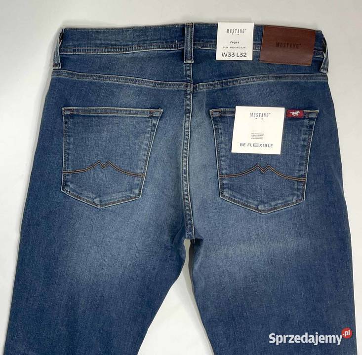Spodnie męskie jeansy Mustang Vegas North 584 Łódź