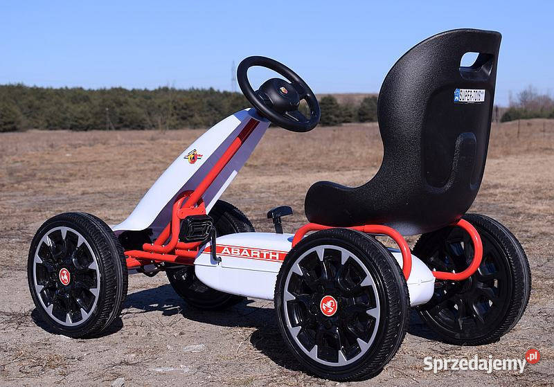 pojazd GOKART NA PEDAŁY pompowane koła auto