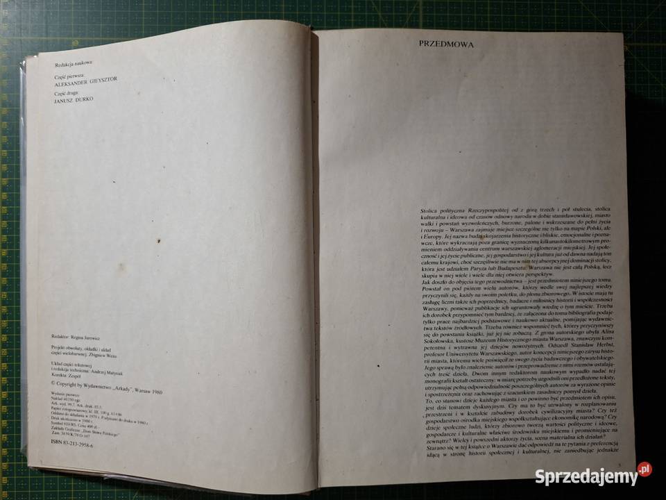 Warszawa jej dzieje i kulturaA Gieysztor Arkady Kraków