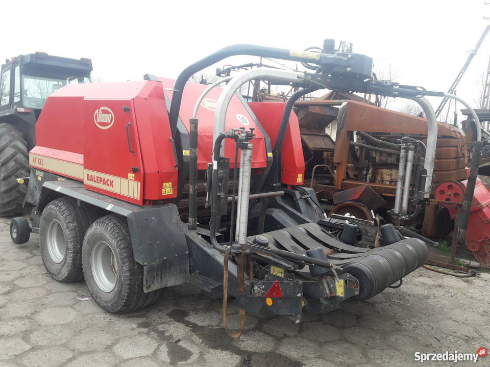 Prasa rolująca Vicon RF135 Tandem z owijarka Wysokie