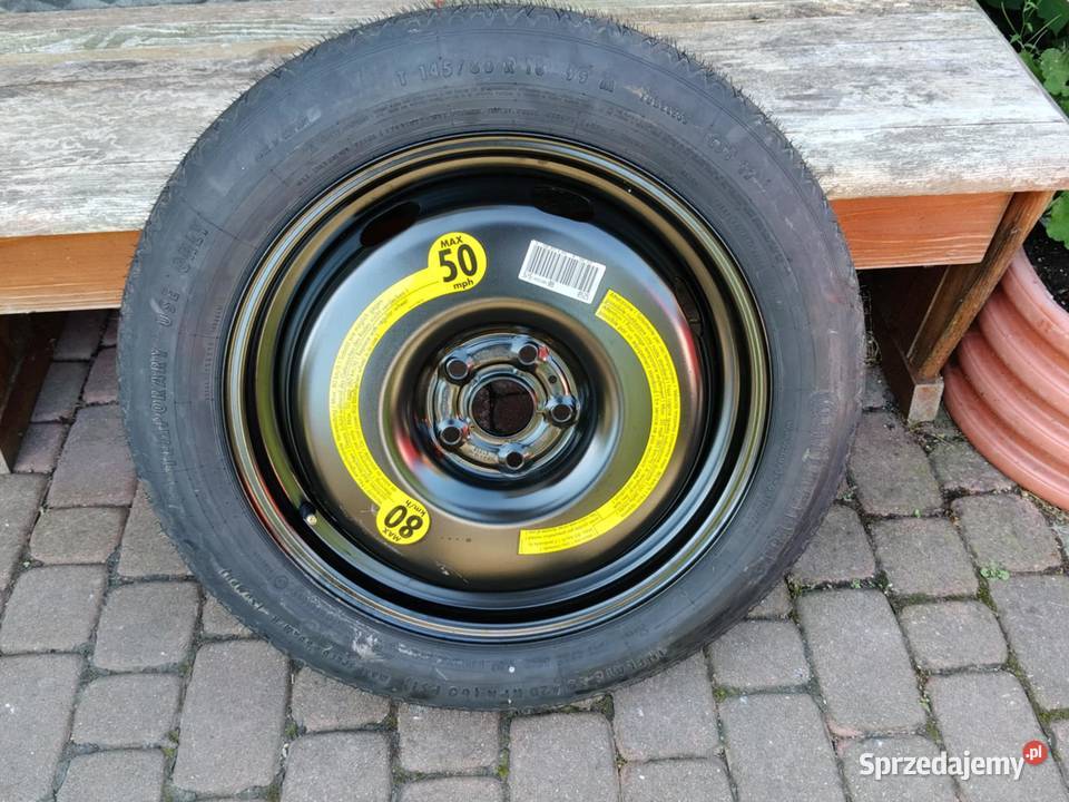 KOŁO DOJAZDOWE DOJAZDÓWKA 5X112 R18 NOWA NOWA małopolskie Nowy Sącz sprzedam