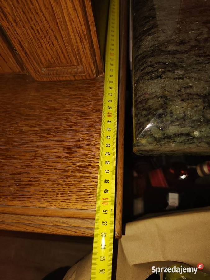 Meblościanka Duża drewniana stylowa szafka do 280cm Kawle Górne