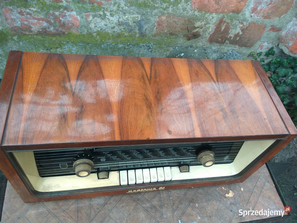 Radio lampowe Rapsodia 61 antyk dekoracja do Racibórz sprzedam