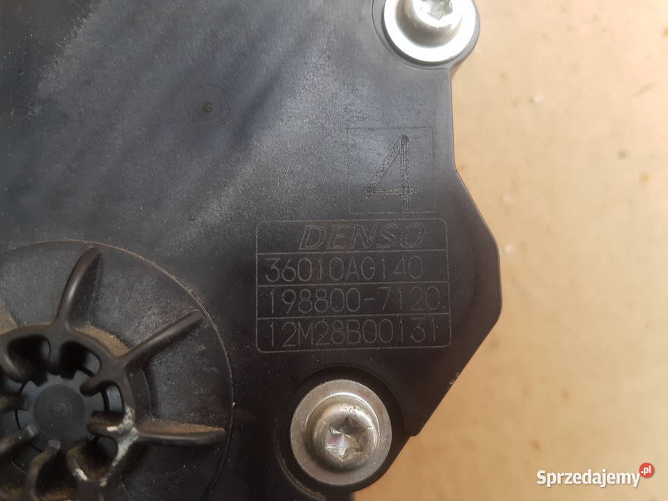 Subaru Forester 3 SH pedał przyspieszenia gazu wyposażenie elektryczne Układ elektryczny Legnica