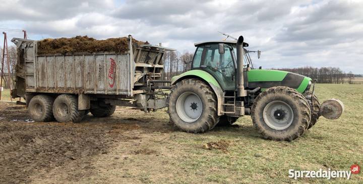 Usługa zbioru traw Nową przyczepą CLAAS CARGOS Stawiski