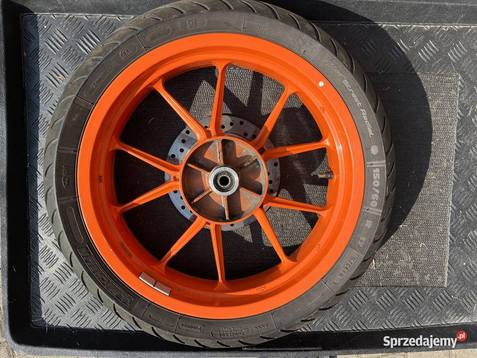 Koło tylne Ktm 125 rc stan dolnośląskie Stary Zawidów