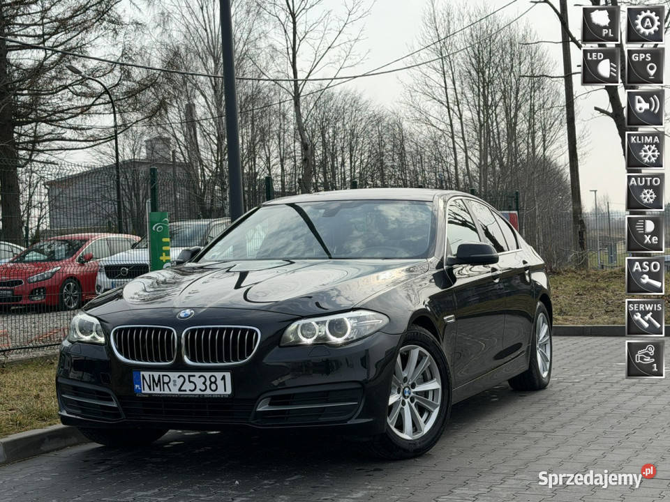BMW 525 20 218 LED Automat Nawigacja Skóra serwisowany w ASO Mrągowo
