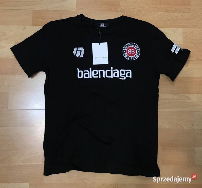 Koszulka TShirt Bluzka Balenciaga S2XL Balmain czarny Odzież codzienna mazowieckie Warszawa