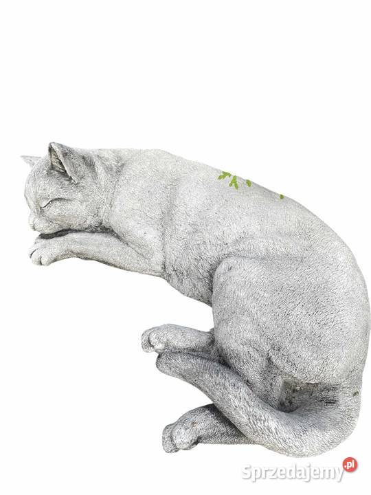 kot ogrodowy figurka kota dekoracja ogród
