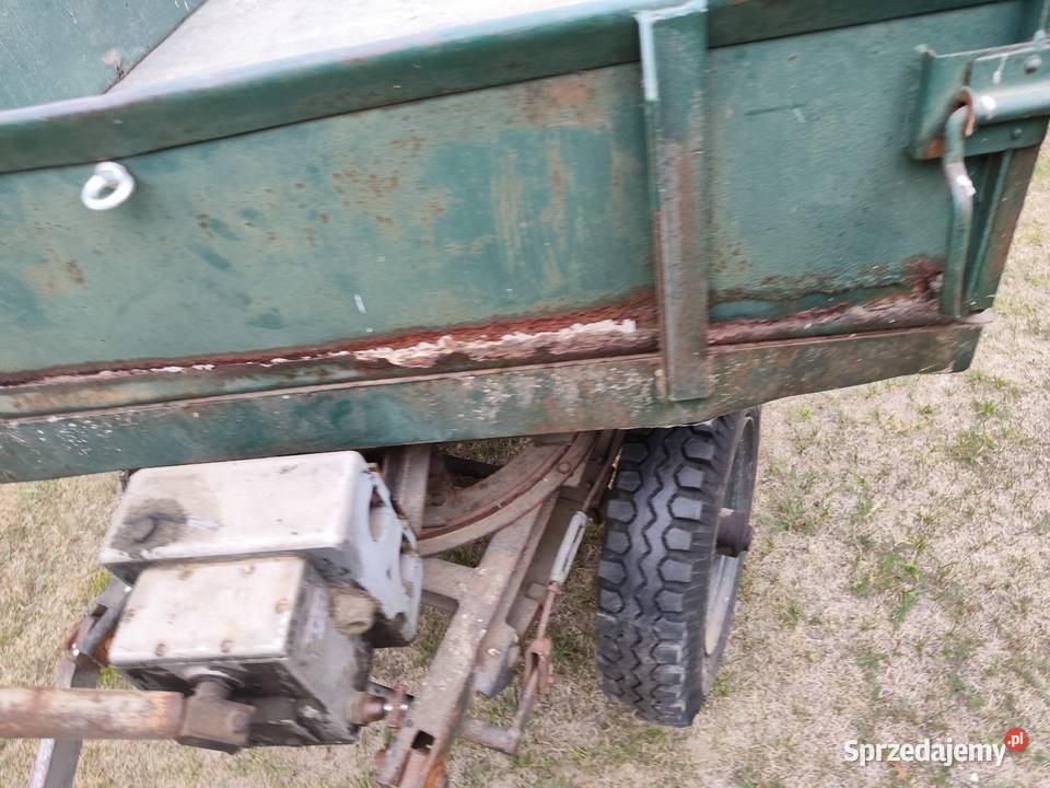 Przyczepa wywrotka pod mini traktorek Krosno Odrzańskie